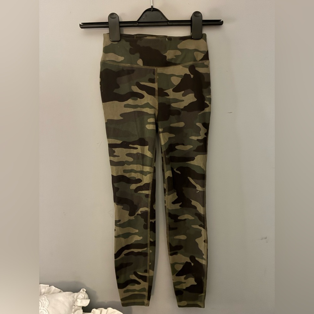 J. Crew Camouflage Leggings - Green and Brown